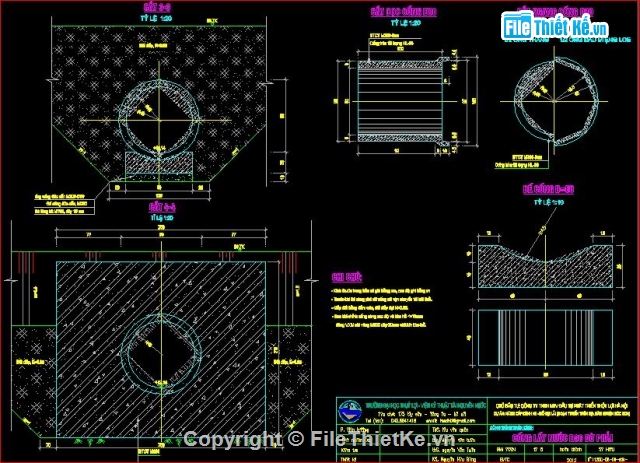 File cad,cửa điều tiết nước,thủy lợi,Cống thủy lợi